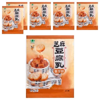 昇田食品 芝麻豆腐乳麥芽餅, 250g, 6袋