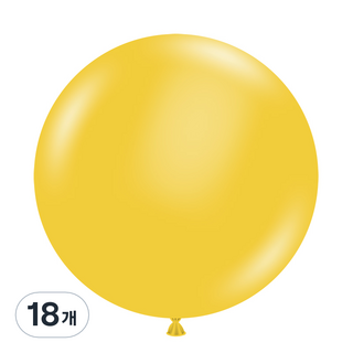 TUF-TEX 60cm 氣球, 金黃色, 18個