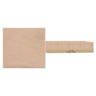 comet 餐巾紙, 褐色, 1組, 8000張