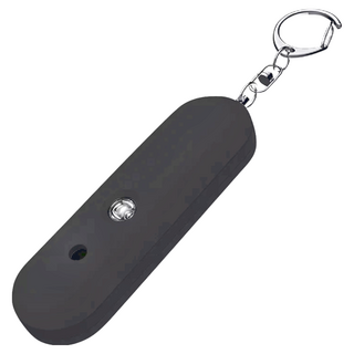 高分貝隨身警報器, 130分貝, 雙喇叭, 強光LED, IP56防水, 1個