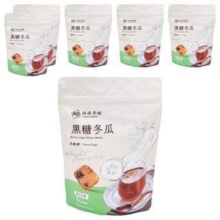 糖鼎 黑糖磚 黑糖冬瓜 - 古早味暖心飲品, 30g, 7個, 6包