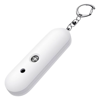 嘟嘟屋 高分貝隨身警報器 DE903 鑽石白, 1個