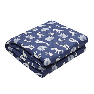 Bonum Korea 高級電動床墊 Littlezoo, 海軍藍, S(67.5*180cm)