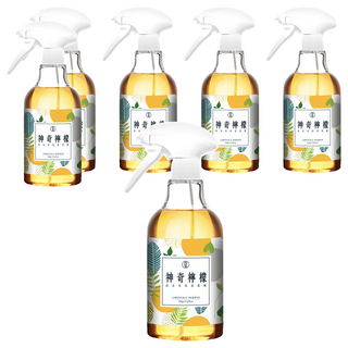 SOAPBERRY 古寶無患子 神奇檸檬泡沫水垢清潔劑，嚴選安心食材，無添加，純淨品質，高規格品管, 500g, 6瓶