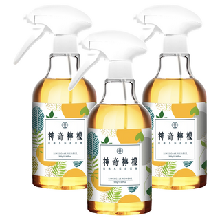 SOAPBERRY 古寶無患子 檸檬泡沫水垢清潔劑 無添加 純淨品質 高規格品管, 500g, 3瓶