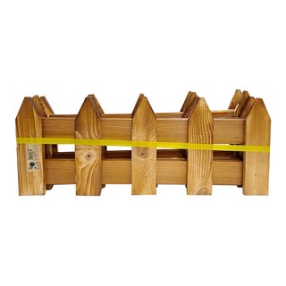 翠筠 摺疊尖頭木圍欄 20cm, W407-1