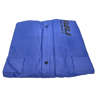 兩件式雨衣, 黑拼藍