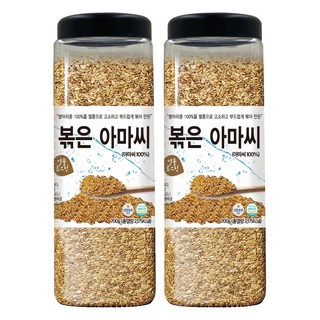 DGFARM 烘烤全亞麻籽, 700g, 2個