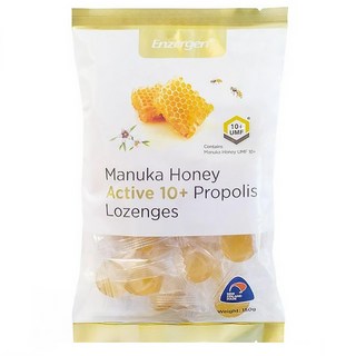 Enzergen 麥蘆卡蜂蜜蜂膠潤喉糖 Active 10+, 150g, 1袋