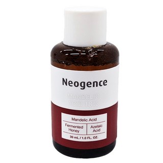 Neogence 18%杏仁酸透亮煥膚精華, 溫和煥膚，不傷肌膚, 舒緩並穩定肌膚，提升健康光澤, 收斂毛孔、改善粉刺, 30ml, 1瓶