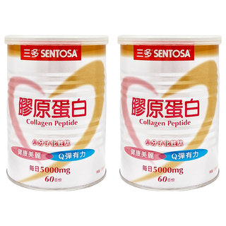 SENTOSA 三多 膠原蛋白，小分子，無糖，無膽固醇，德國GELITA原料, 300g, 2罐