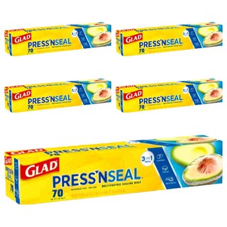 GLAD 佳能 神奇密實保鮮膜 70sf, 30cm, 21.6m, 5個