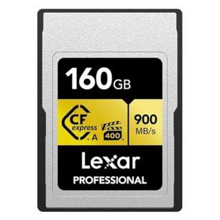 Lexar 雷克沙 CFexpress Type A 專業級記憶卡 160GB 高速傳輸 穩定可靠, 1個