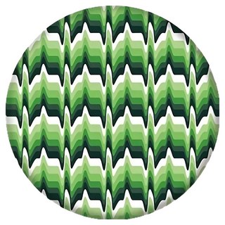 Waboba Wingman 軟式 可折疊矽膠飛盤, 綠像素, 1個