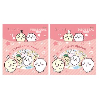 sun-star 吉伊卡哇造型貼紙 18枚, 小可愛 + 兔子, 2組