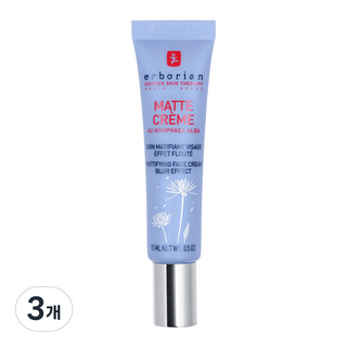 에르보리앙 매트 크림 15ml, 혼합 색상, 3개