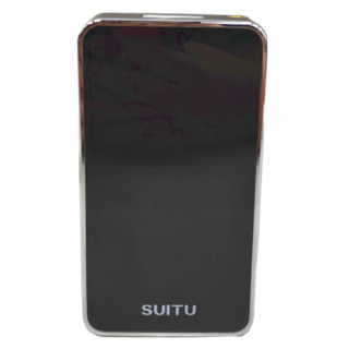 SUiTU 隨途 液晶電動充氣機, ABS+電子元件, 額定電壓7.4V, 額定功率45W, 黑色, 1個