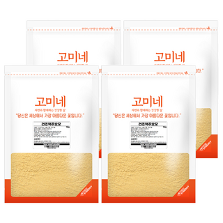 고미네 건조 맥주효모, 4개, 200g