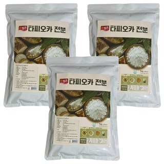 Cheongeun F&B 木薯澱粉, 1kg, 3個