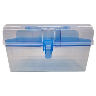 W.I.P 台灣聯合文具 手提工具盒 小, PP材質, 耐撞擊不易破, 小 22 x 12.5 x 13cm, 1個