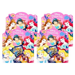 Disney Princesses 迪士尼公主 閃亮貼紙包 50張, 4包, GM-003036