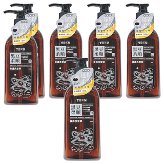雪芙蘭 養護洗髮精 黑豆柔順, 6個, 500g