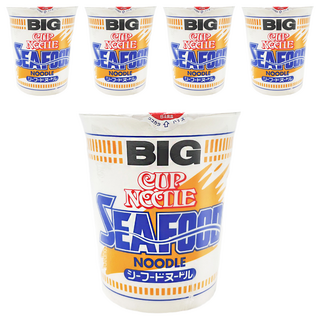 NISSIN 日清 CUP NOODLE 合味道 BIG 大海鮮杯麵 104g, 5入