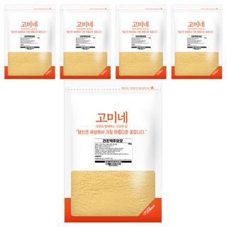 고미네 건조 맥주효모, 5개, 200g