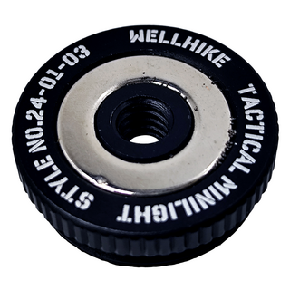 WellHike 玩客 燭火燈配件 磁吸底座, 1個, 黑色