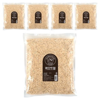 월드그린 싱싱 퀵오트밀, 3kg, 5개