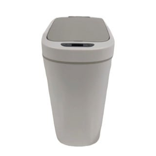 NINESTARS 納仕達 靜音防水紅外線感應垃圾桶 7L, 15 x 23 x 31cm, 極地白, 1個