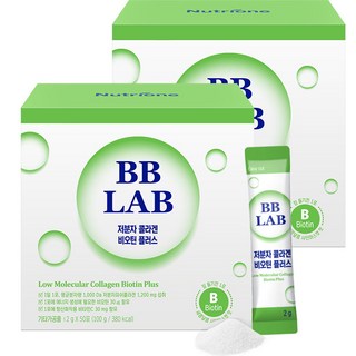 비비랩 저분자 콜라겐 비오틴 플러스, 100g, 2개