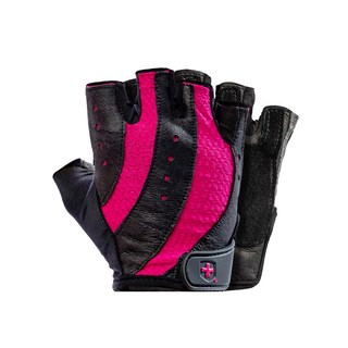 하빈져 프로 글러브 여성용 헬스 장갑 양손세트, 블랙&핑크