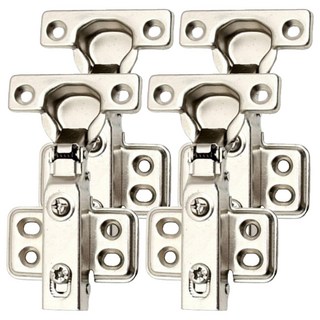 90度液壓緩衝迷你全蓋鉸鏈, 4入