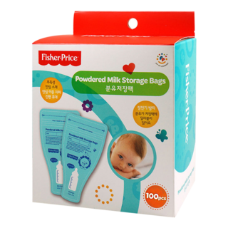 Fisher-Price 費雪 奶粉分裝袋, 100個, 1盒