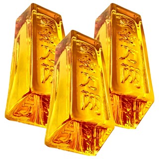 黃金萬兩金條 GD-3001 3條, 6.5 x 2.5cm