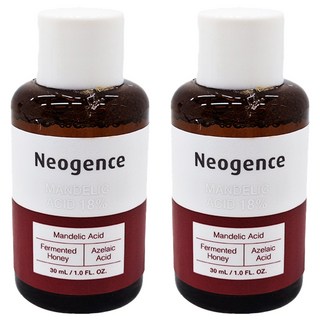 Neogence 18%杏仁酸透亮煥膚精華, 溫和煥膚，不傷肌膚, 舒緩並穩定肌膚，提升健康光澤, 收斂毛孔、改善粉刺, 30ml, 2瓶