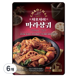 CHAOCHAI 麻辣香鍋, 6個, 170g