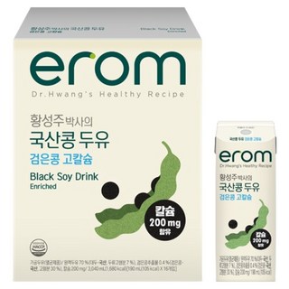 erom 高鈣黑豆奶, 190ml, 16入