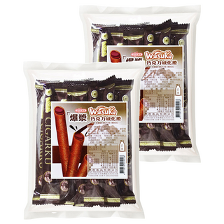 惠香 Wasuka爆漿巧克力威化捲, 125g, 網路超夯必買零食, 2袋