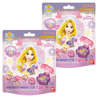 BANDAI 迪士尼魔法奇緣長髮公主入浴球, 55g, 2袋