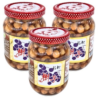 福松 樹子 210公克固形量 台灣原產, 390g, 3罐