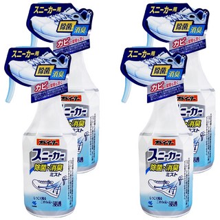 小林製藥 鞋用除菌消臭噴霧, 有效根除細菌, 預防鞋子發霉, 散發清新香氣, 250ml, 4瓶