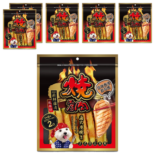 燒肉工房 狗零食 全犬種用 14支 2袋入, 香滑起司捲, 6包