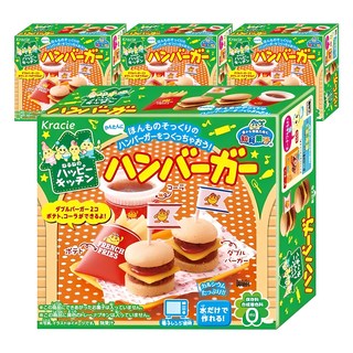 크라시에 해피 키친 햄버거 가루쿡 만들기 세트, 단품, 4개