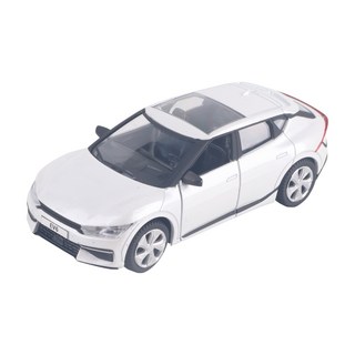 HONGWELL 壓鑄迷你車系列2 2022 EV6 GT 模型, 雪皓白, 1個
