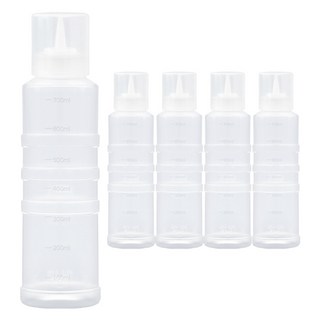 일상속반짝 국내생산 잘라쓰는 소스통 1구 뚜껑 포함, 700ml, 5개