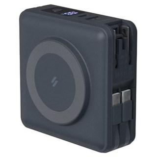 ADAM elements 亞果元素 GRAVITY X5 五合一 萬用行動電源 15000mAh USB-C + Lightning線, 蝶豆藍