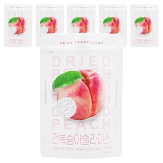 切片水蜜桃乾, 150g, 6包