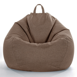 舒適懶骨頭沙發 70 x 80 cm, 軍棕色